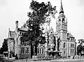 Ealing Town Hall & Victoria Hall circa 1930 showing the separate entrance (left) to the Victoria Hall