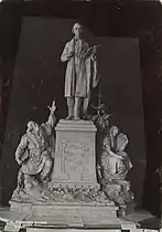 Early design of the monument to Elias Lönnrot (winner of the 1899 design competition)