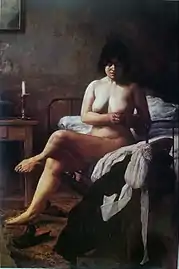 Argentine naturalism, The Maid's Awakening, Sívori, 1887