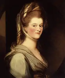 Elizabeth, Lady Craven, later Princess Berkeley, circa 1780–1783, by Ozias Humphry