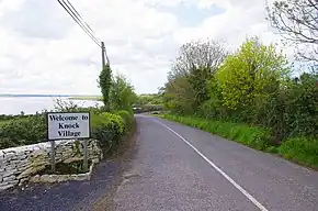 Entrance to Knock Village on the R486, Co. Clare - geograph.org.uk - 3550760.jpg