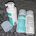 EstroGel 0.06% (estradiol) once-daily hydroalcoholic transdermal gel. Delivers 0.75&nbsp;mg estradiol per pump.