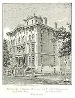 Charles Buncher and Alfred Chesebrough double-family house 169 W. Fort St.