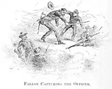 Private Timothy Thomas Fallon at Battle of Kennesaw Mountain, Big Shanty, Georgia 1864