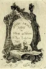 Duluc Sisters, Dresses (no date) etching (7.62 x 5.56&nbsp;cm) Los Angeles County Museum of Art I