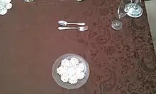 Fingerbowl before dessert