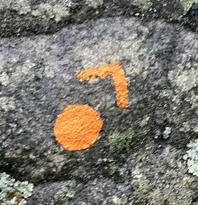 General direction of the next rock