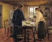 Christ with a Farm Family (c. 1887–88)