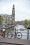 Westerkerk and Prinsengracht, Grachtengordel