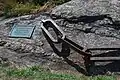 Great Chain historical marker at the boat dock