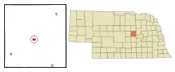 Location within the state of Nebraska