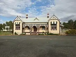 Railway Station from street side, built 1901