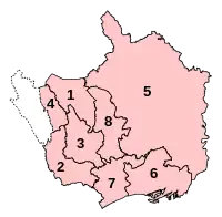 Parliamentary constituencies in Gwent