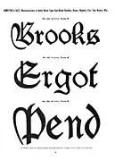 Blackletter type