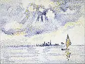 Sunset on the Lagoon, Venice 1898–1893