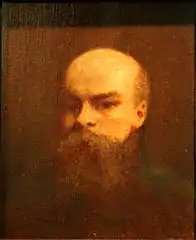 Portrait of Paul Verlaine (date unknown), oil on canvas, 46 x 38&nbsp;cm., Royal Museums of Fine Arts of Belgium, Brussels