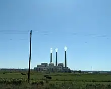 Pacificorp's Hunter power plant located in Castle Dale, Utah.