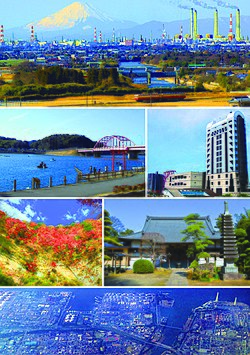 Kominato Line, Keiyō Industrial Zone & Mount Fuji
Takataki DamSunplaza Ichihara
Umegase GorgeKazusa Kokubun-ji
Chiba Port district 4:Goi・Anegasaki