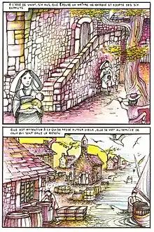 Marie Balavenne and Renée Burel in Plérin 1706