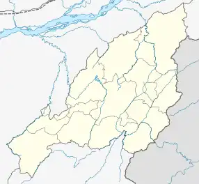 Englan is located in Nagaland