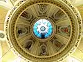 Interior of the large dome over the crossing