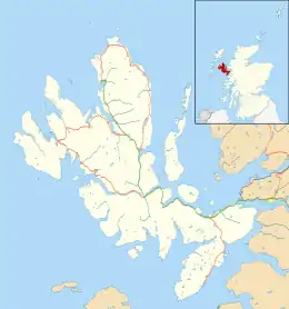 Struan is located in Isle of Skye