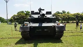 JGSDF Type 10 tank front view