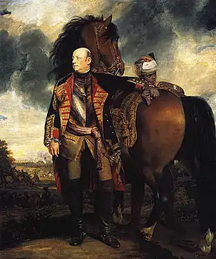 The Marquess of Granby, Joshua Reynolds, now in the National Army Museum