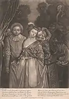 Masquerade, after Antoine Watteau, Yale Center for British Art, New Haven, Connecticut