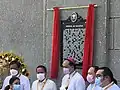 Unveiling of NHCP historical marker led by Bishop David, March 31, 2022