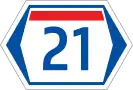 Seoul Special Metropolitan City&nbsp;Route&nbsp;21 shield}}