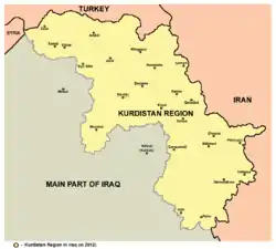 Iraqi Kurdistan in 2012