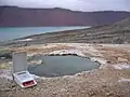 LOCAD-PTS analyzes microbial life in Arctic hot springs during AMASE (2004).