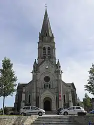 The church in Le Theil-de-Bretagne