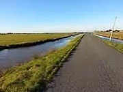 Landscape of the Marais breton-vendéen near Bois-de-Céné.
