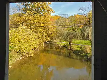 Looking north from the bridge