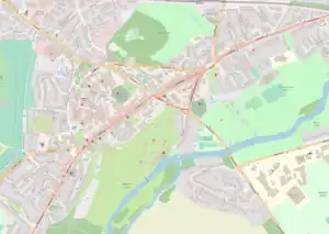 List of monastic houses in Warwickshire is located in Warwick Central