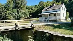C&O Canal Lockhouse and Lock 29 in Lander