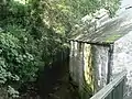 The river, flowing behind Town Mill