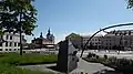 MS Estonia memorial on the central square