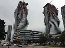 M City condominiums under construction, September 2021