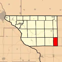 Location in Jo Daviess County