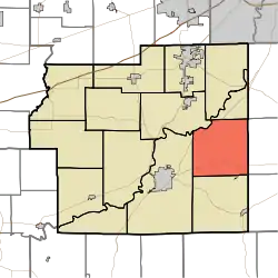 Location in Morgan County