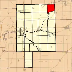 Location in LaSalle County
