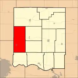 Location in Jefferson County