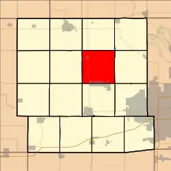 Location in Dallas County