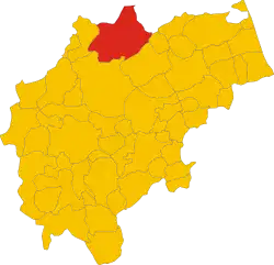 Cingoli within the province of Macerata