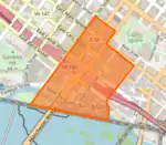 Central Office District map