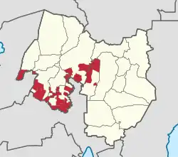 Territory in Cotabato province under the special geographic area of Bangsamoro