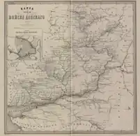 Volga-Don railway station on the map of the Don Cossacks (1871).